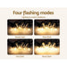 34m Solar Festoon Lights Outdoor 30 Led String Light