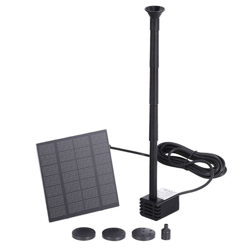 Solar Pond Pump Submersible Powered Garden Pool Water