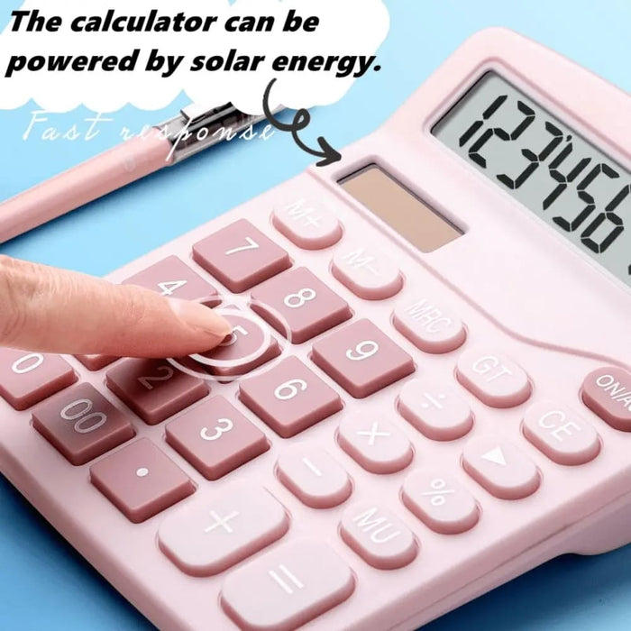 Solar Scientific Calculator Large Display Office Financial