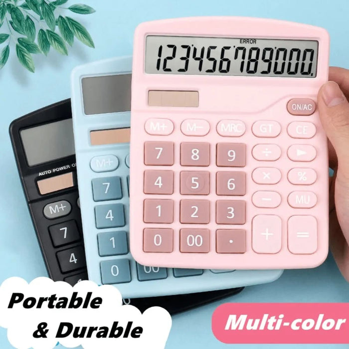 Solar Scientific Calculator Large Display Office Financial