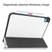 Solid Colour Custer Texture Leather Tablet Case For Ipad