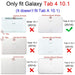 Solid Dustproof Samsung Galaxy Tablet Case For 4 10.1’’