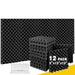 Sound Absorber 12pcs Egg Crate Panels Acoustic Foam Proof