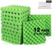 Sound Absorber 12pcs Egg Crate Panels Acoustic Foam Proof