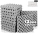 Sound Absorber 12pcs Egg Crate Panels Acoustic Foam Proof