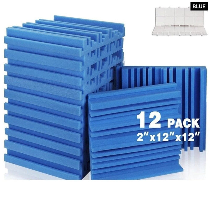 Sound Absorbing 12 Pcs Broadband Absorber High Density Wall