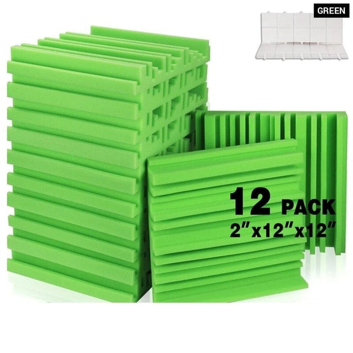 Sound Absorbing 12 Pcs Broadband Absorber High Density Wall