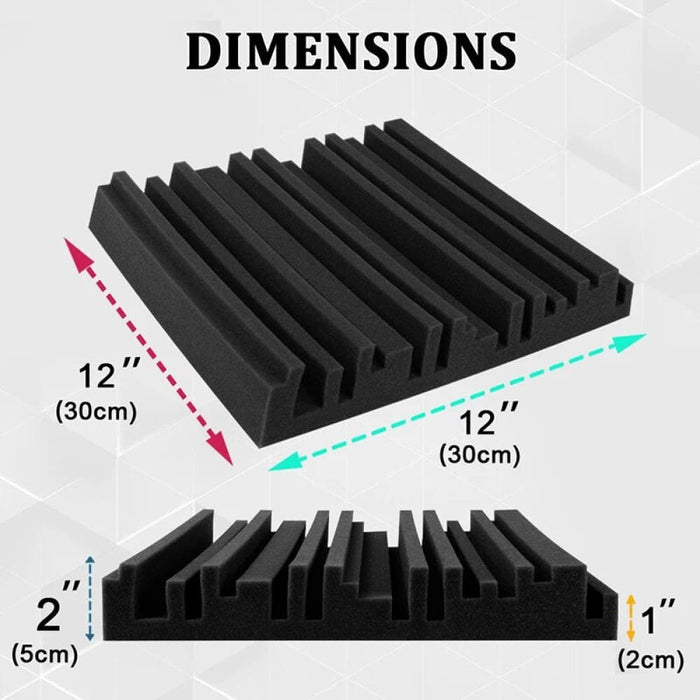 Sound Absorbing Wall Panels Soundproof Foam Sponge Pad