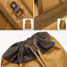 Spacious Retro Canvas Backpack For Travel