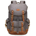 Spacious Retro Canvas Backpack For Travel