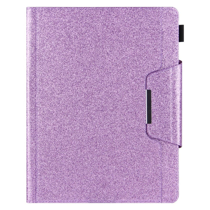 Sparkle Leather Tablet Case With Holder And Card Slot