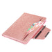 Sparkle Leather Tablet Case With Holder And Card Slot