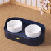 No Spill Anti Vomiting Food Water Bowls For Cat Small