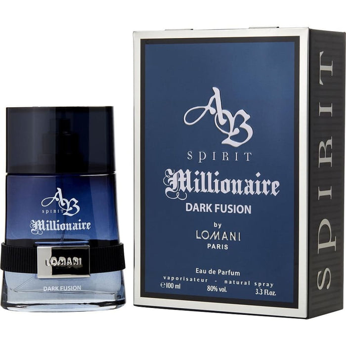 Spirit Millionaire Dark Fusion Edp Spray By Lomani For Men