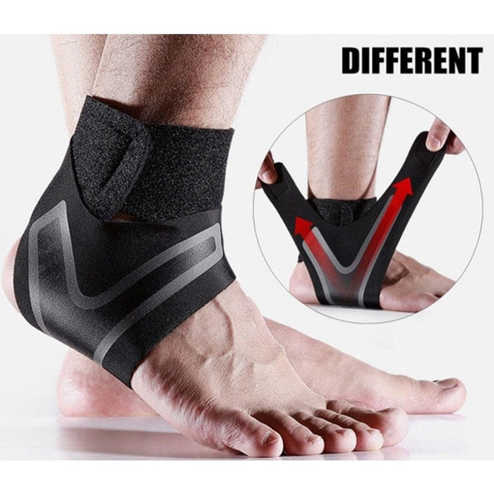 1pc Sports Compression Ankle Brace For Pain Relief Strap