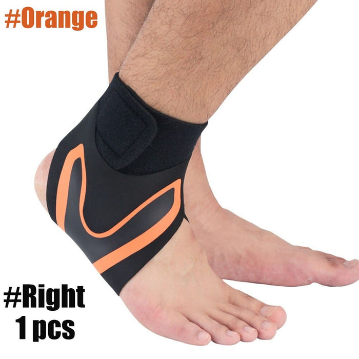 1pc Sports Compression Ankle Brace For Pain Relief Strap