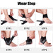 1pc Sports Compression Ankle Brace For Pain Relief Strap