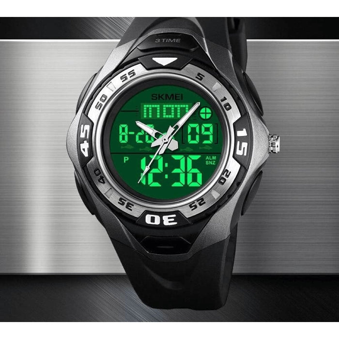 Men Sports Waterproof Led Digital Quartz Military Wrist