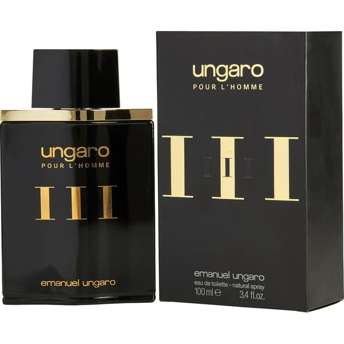 Iii Edt Spray (new Packaging) By Ungaro For Men - 100 Ml