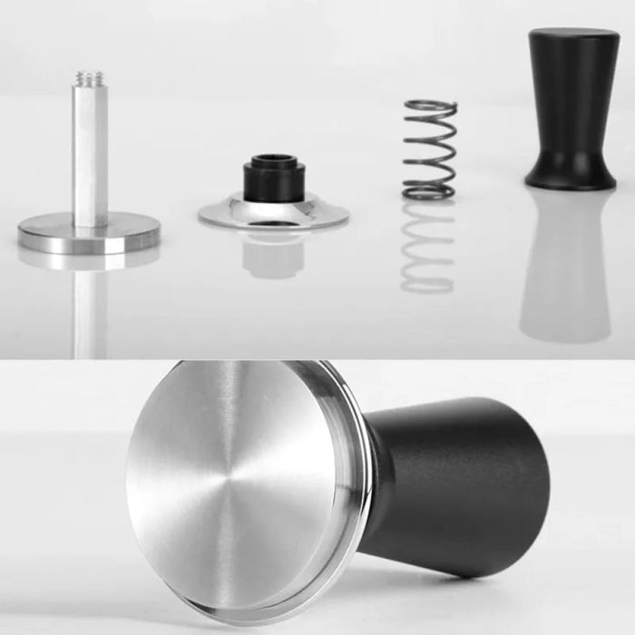 Spring Loaded Stainless Steel Espresso Tamper 51 53 58mm