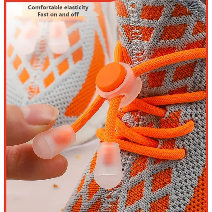 Spring Lock Without Ties Elastic Sneakers Shoe Laces