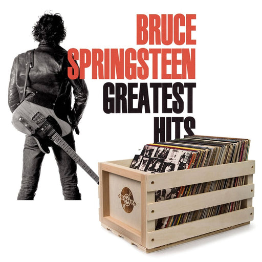 Springsteen Greatest Hits Vinyl Bundle With Storage Crate