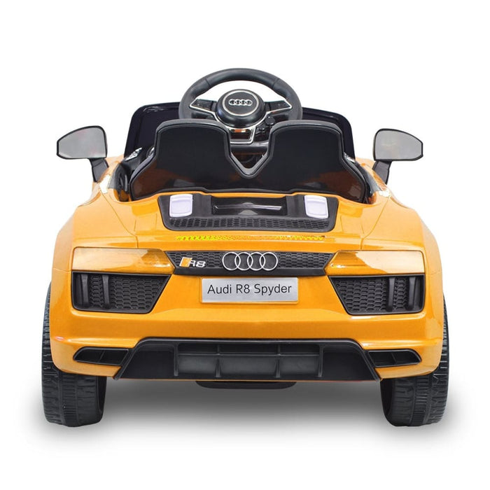 R8 Spyder Audi Licensed Kids Electric Ride On Car Remote