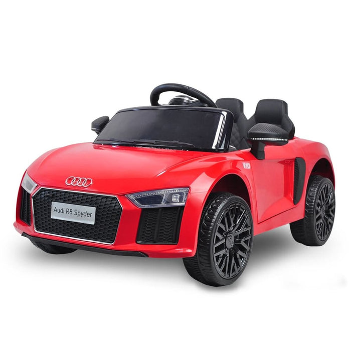 R8 Spyder Audi Licensed Kids Electric Ride On Car Remote