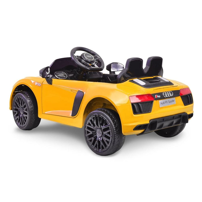 R8 Spyder Audi Licensed Kids Electric Ride On Car Remote