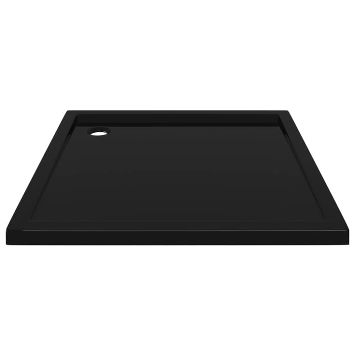 Square Abs Shower Base Tray Black 80x80 Cm Oankol