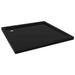 Square Abs Shower Base Tray Black 80x80 Cm Oankol