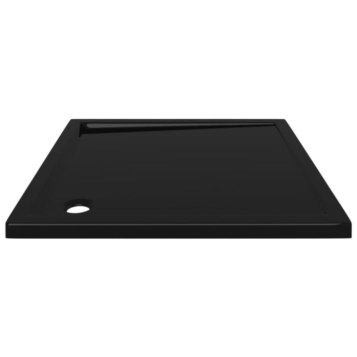 Square Abs Shower Base Tray Black 80x80 Cm Oankol