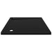 Square Abs Shower Base Tray Black 80x80 Cm Oankol