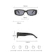 Square Fashion Sunglasses For Women Retro