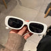 Square Fashion Sunglasses For Women Retro