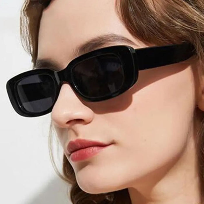 Square Fashion Sunglasses For Women Retro