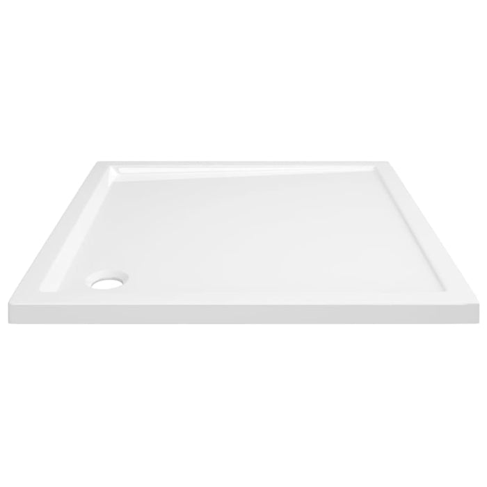 Square Abs Shower Base Tray White 80x80 Cm Oankbi