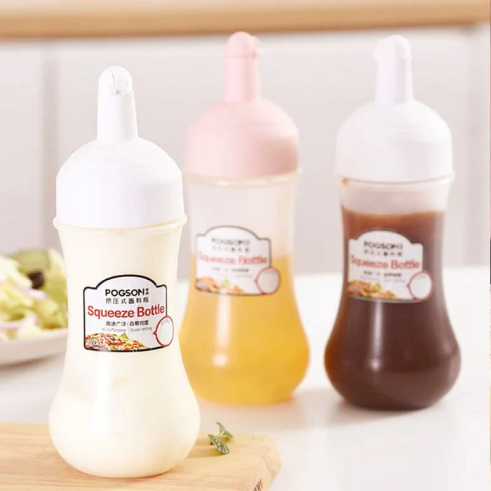 Squeeze Bottles For Condiments And Sauces