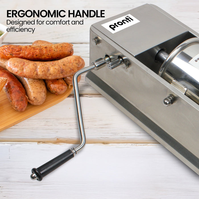 5L Stainless Steel Horizontal Sausage Stuffer