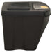 Stackable Dustbins 4 Pcs Anthracite 100 l Tolonp