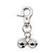 Stainless Steel Charm Heavy Duty Snap Clips Bells For Pet