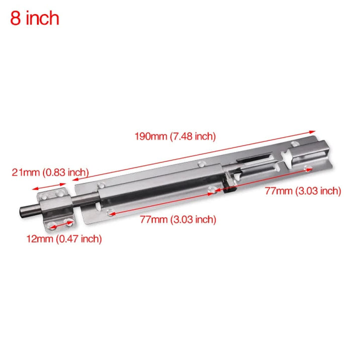 Stainless Steel Door Bolts For Gate Security