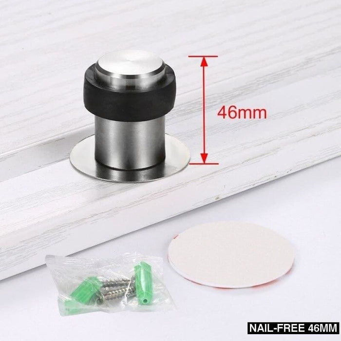 Stainless Steel Door Stopper Protective Pad Anti-collision