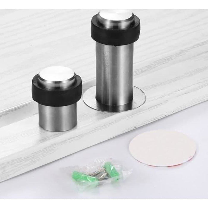 Stainless Steel Door Stopper Protective Pad Anti-collision