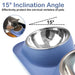 Stainless Steel Double Dog Bowl Anti Skid no Spill