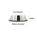 Stainless Steel Durable Pet Water Food Feeder Bowl