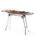 Stainless Steel Foldable Charcoal Bbq Exelq Innovagoods