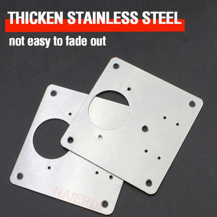 Stainless Steel Furniture Hinge Repair Plate