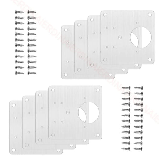 Stainless Steel Furniture Hinge Repair Plate