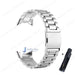 Stainless Steel No Gaps Classic Buckle Strap For Google